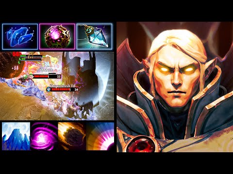 EMP + ICE WALL - BEAUTIFUL COMBO!! EPIC INVOKER EARLY SHARD BUILD | Dota 2 Invoker