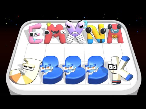 Merge Alphabet Food Battle Vs Merge Alphabet Lore Run Max Level Monster Battle Skibidi Gameplay