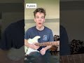 Progress playing guitar from Day 1-10 Years