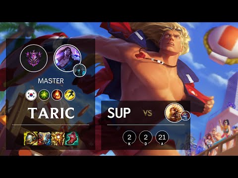 Taric Support vs Leona - KR Master Patch 11.10