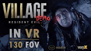 Resident Evil Village - Demo, Horror in VR with FOV fix // vorpX