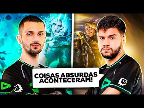 MEU EZREAL SÓ DA AUTO ATAQUE!! INHOUSE CONTRA O DYNQUEDO