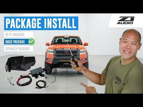 Z1 Audio - Nissan Frontier D41 Subwoofer Package Install