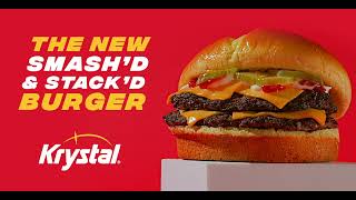 Krystal Burger Smash'd & Stack'd Burger