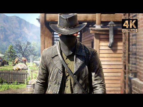Red Dead Redemption 2 - Historically Accurate Outlaw Robberies Gameplay [4K]