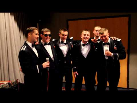 USAFA Astro Cadets sing 