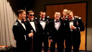 USAFA Astro Cadets sing 