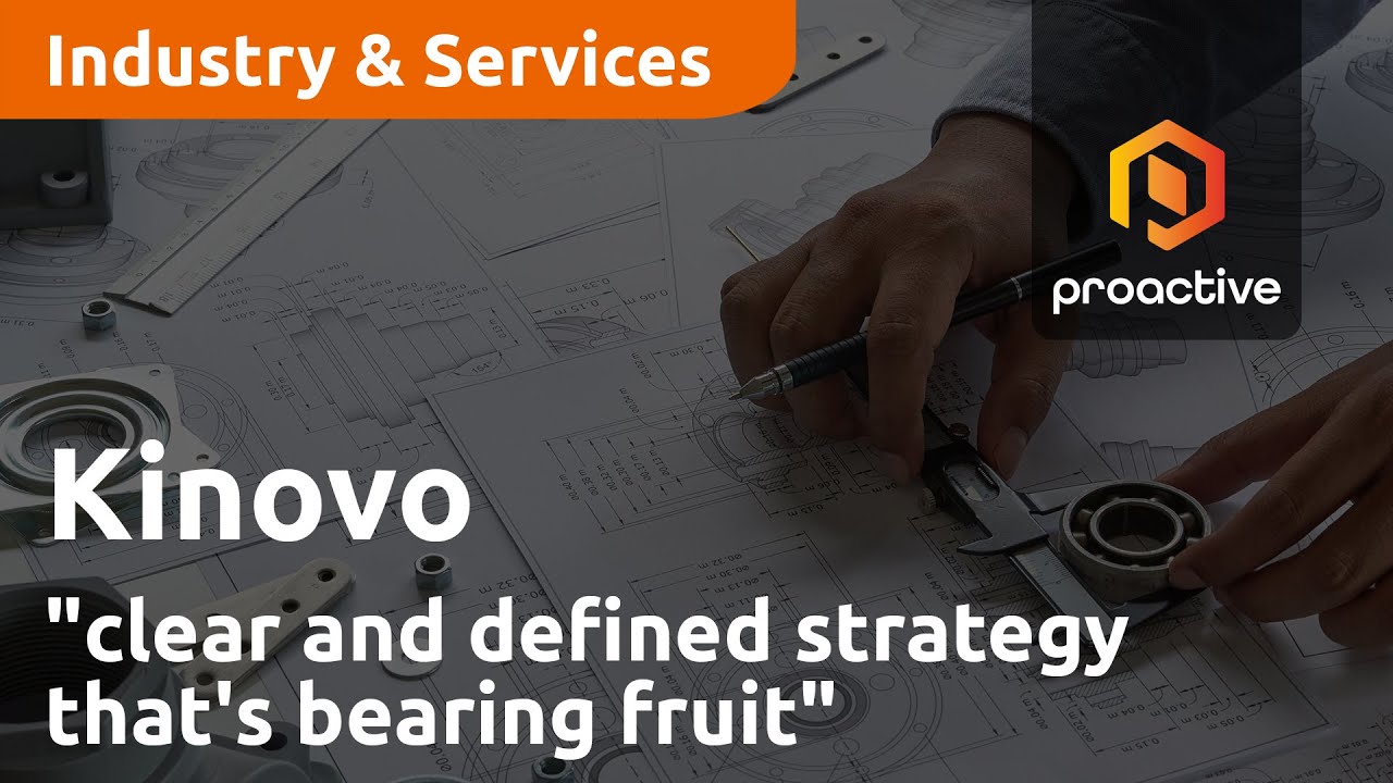 Kinovo has a "clear and defined strategy that's bearing fruit"