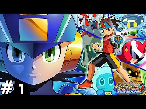 Mega Man Battle Network 4 : Blue Moon GBA