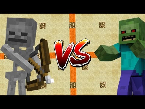 Minecraft Mob Battle Mod - Clashing Creatures