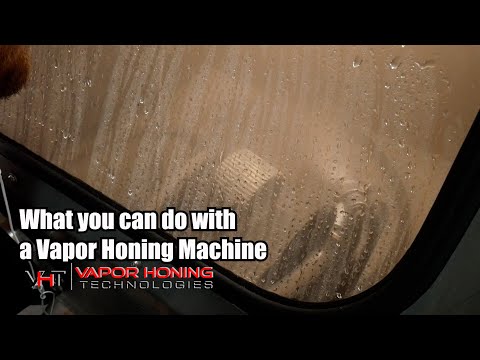 What You Can Do with a Vapor Honing Machine - Vapor Honing Technologies