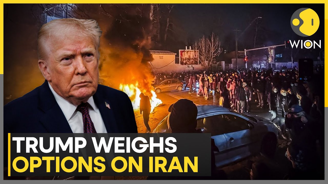 Iran Unrest: White House Says Trump Keeping Iran Air Strikes On The Table | WION
