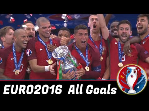 EURO2016 All Goals - English Commentary