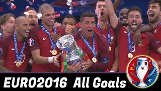 Download lagu EURO2016 All Goals - English Commentary mp3