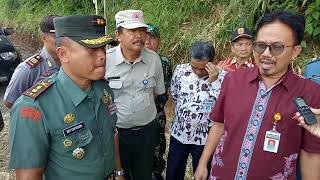 Dandim 0711/Pemalang Resmikan sasaran Fisik TMMD Sengkuyung I tahun 2018