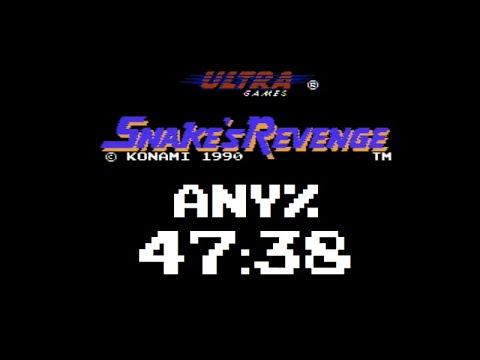 Snake's Revenge Any% 47:38