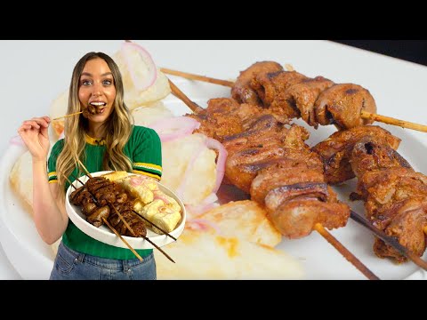 TASTEBUD TRAVEL SHOW EP 2: Peruvian Anticuchos de Pollo | Grilled Chicken Hearts! Peru Street Food
