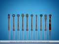 EB60-8 Braun Oral-B SENSITIVE Labai labai plonas Elektrinio Dantų Šepetėlio Galvutės