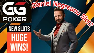 New Daniel Negreanu Slot Machine!? Huge Win's Testing GG Pokers Newest Slots!