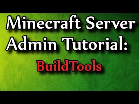 Minecraft How-To: BuildTools (Spigot/Bukkit 1.8+)