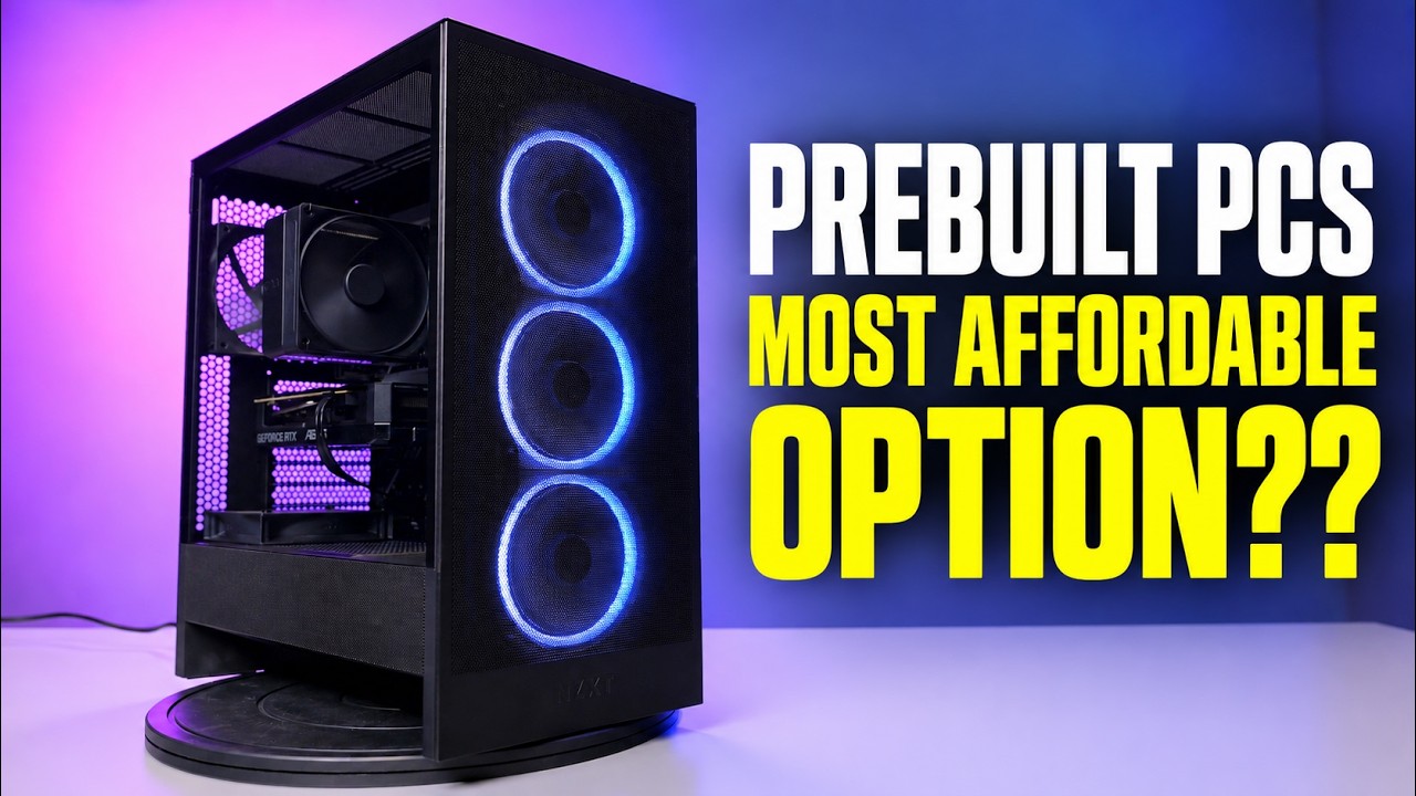 Prebuilt PCs might be the most affordable way to get into PC in 2026