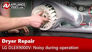 Dryer Repair - Noisy During Operation - Blower Wheel