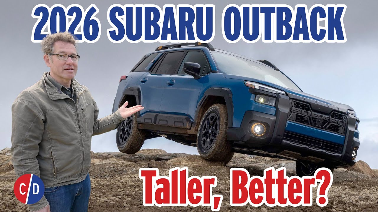 2026 Subaru Outback Raises the Roof on a More Rugged Design