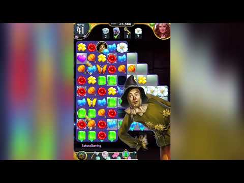 Wizard of Oz Magic Match Level 1184 - No Boosters