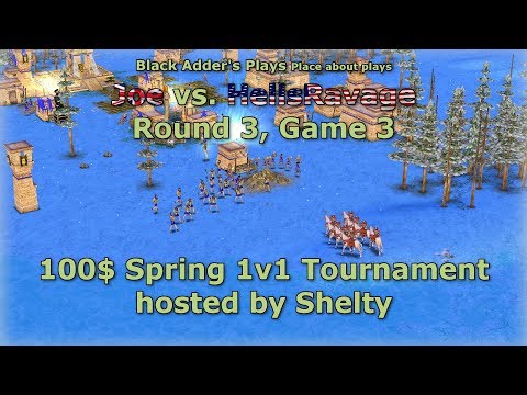 Shelty's Spring Tournament, R3 - Joe vs. HellsRavage, Game 3 - Age of Mythology: The Titans