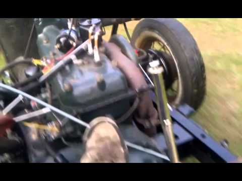 April 1931 Ford Model A Tudor Chassis- First TEST Drive 10-23-11