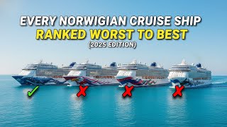 Every Norwegian Cruise Ship Ranked WORST to BEST (2025 Edition)