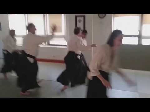 Still Mind Aikido students practicing freestyle