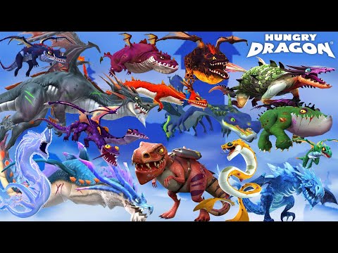 Hungry Dragon - New Dragon - Raktavi Dragon Unlocked - New Update - ALL SKINS UNLOCKED - ALL DRAGONS