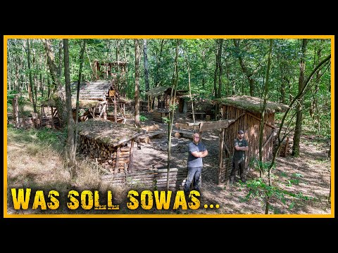 Warum sind Menschen so? Frust im Camp - Bushcraft Shelter Camp