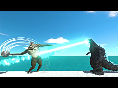 Beast Titan vs Heisei Godzilla - Animal Revolt Battle Simulator