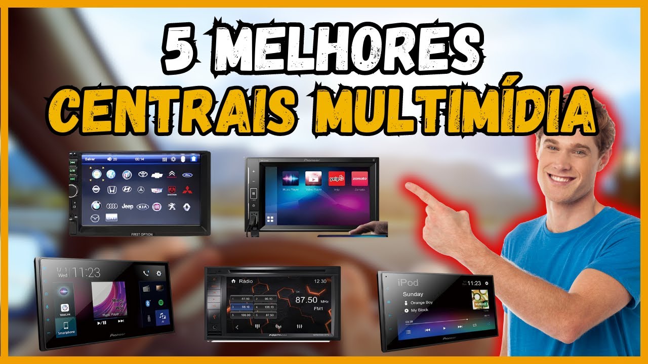5 Melhores Centrais Multimídia Automotivo 2023! Central Multimídia as Melhores em 2023!