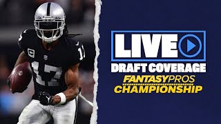 FantasyPros Championship Weekly Live Draft Coverage #8 with Derek Brown