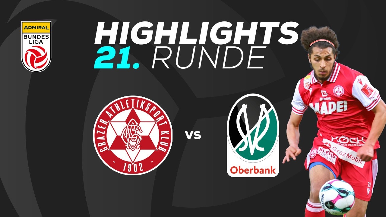 Grazer AK 1902 vs SV Ried Highlights