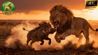 Sư Tử Hạ Gục Lợn Rừng Trong Cuộc Đi Săn Chớp Nhoáng #thegioidongvat  | THẾ GIỚI HOANG DÃ