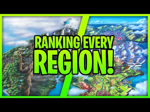 Ranking All 8 Core Pokemon Regions!