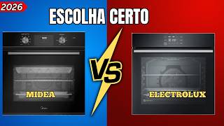 MIDEA TSD80P2 vs ELECTROLUX OE8EA: Qual é o MELHOR FORNO de EMBUTIR?