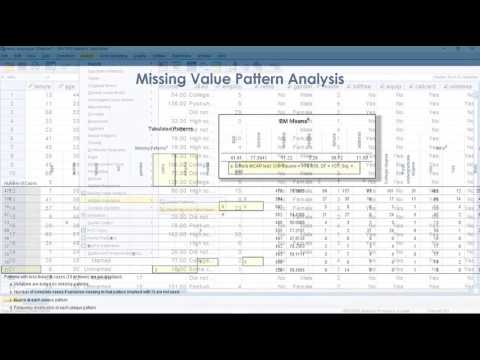 IBM SPSS Statistics Missing Values module