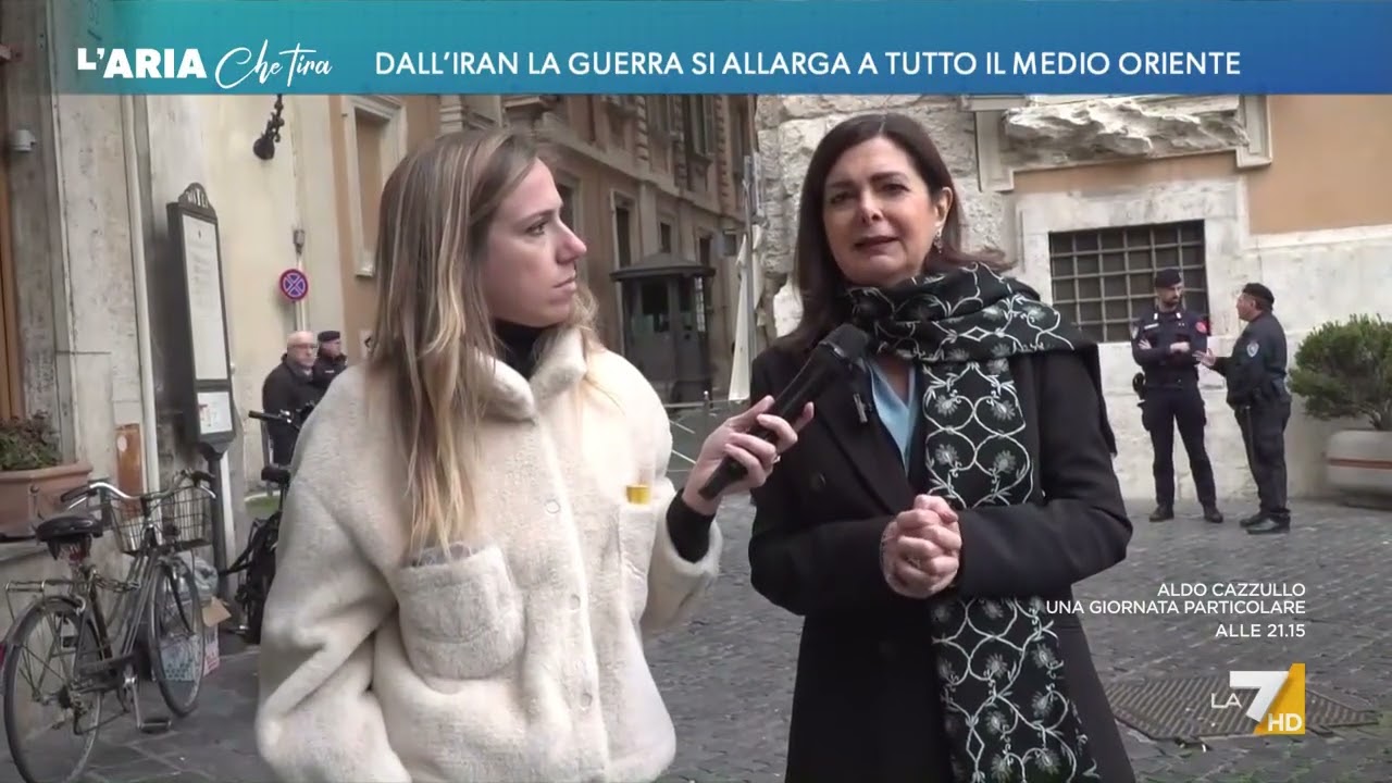 Iran, Laura Boldrini: "Dal governo italiano mi aspetto chiarezza, le audizioni di Crosetto e ...