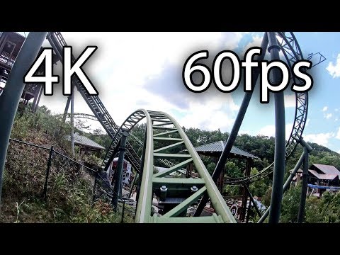 Firechaser Express on-ride 4K POV @60fps Dollywood