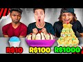 QUEM FAZ A MELHOR COMIDA DE R 10 R 100 E R 1000 Desafio