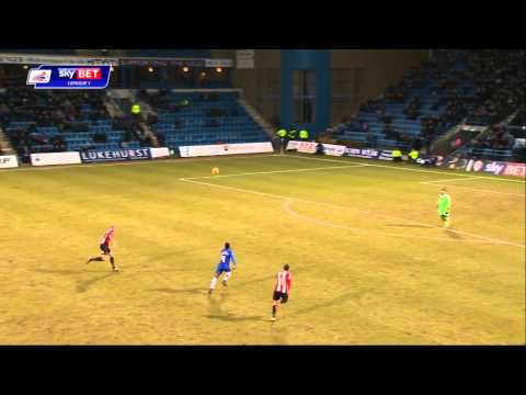 Gillingham 2-0 Sheff Utd - Sky Bet League 1 Season 2014-15