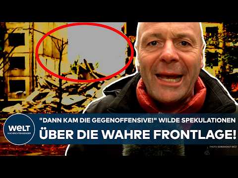 PUTINS KRIEG: "Dann kam die Gegenoffensive!" Wilde Spekulationen über die wirkliche Frontlage!