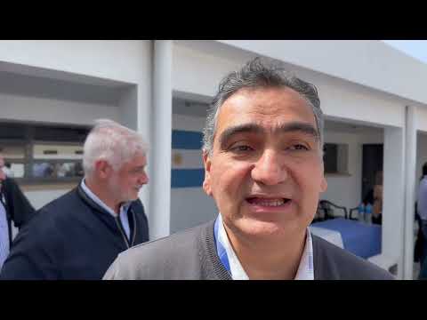 Supervisaron las obras que se ejecutan en el hospital de Joaquín V González