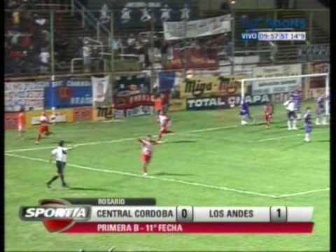 Fecha Nº11 - Primera B - Central Córdoba 0 - Los Andes 1 20.10.09