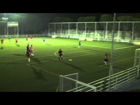 Fútbol 7 Bravo.  Primera Jornada 9.  Autocares Lact 1 - 5 La Escondida